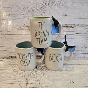 Rae Dunn Disney/Pixar Monsters Inc 3pc Mug Set